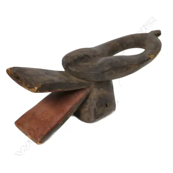 An African tribal headdress