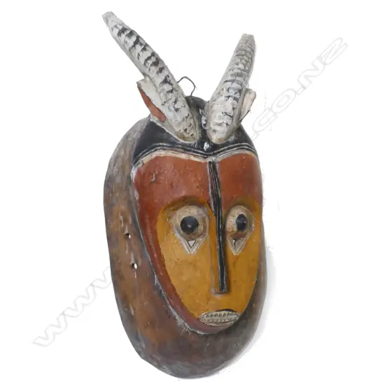 An African Boule tribal mask