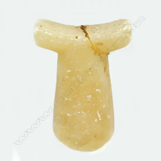 An old Cook Islands calcite reru (pounder)