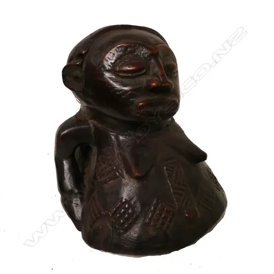 An African Burkino Faso carved wooden figure