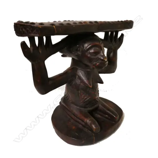 An African Luba-Kasai (Congo DRC) headrest