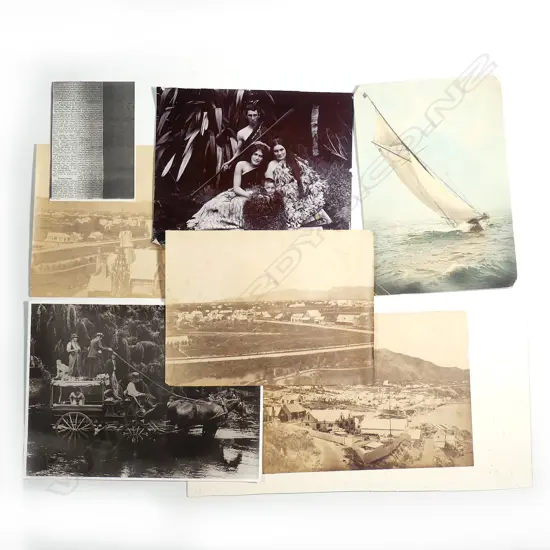 Six Large format historical photographs