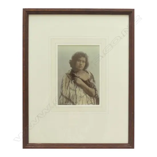 Arthur James Iles (1870-1943) hand coloured albumen print