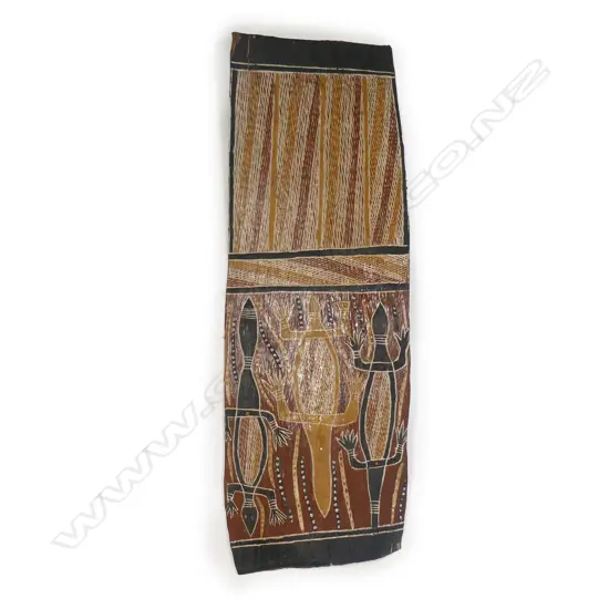 Australian bark painting from 1970’s