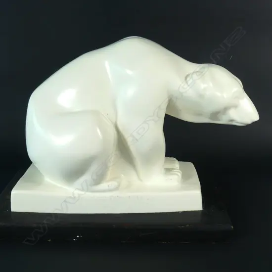John Skeaping for Wedgwood polar bear sculpture