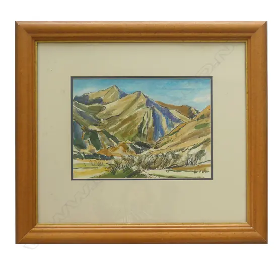 Russell Hollings (b.1948) 'Moke Lake Country'