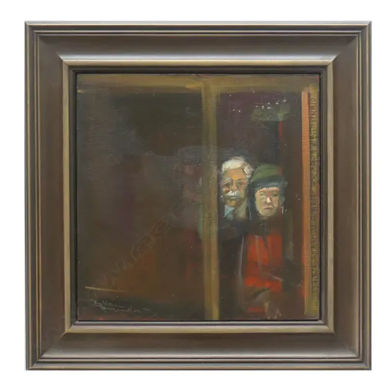 Russell Hollings (b.1948) 'The Pensioners'