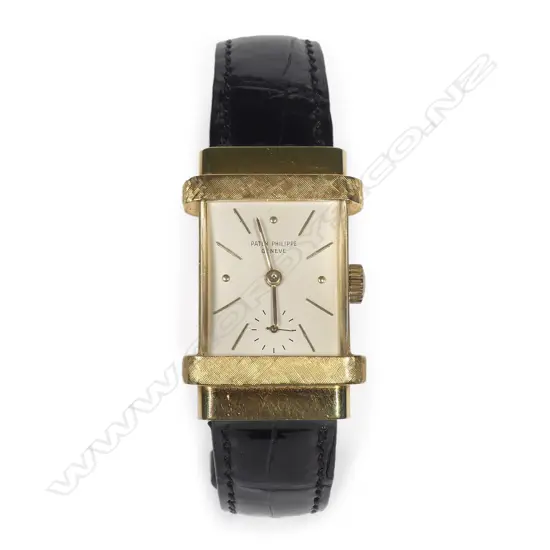 A 1949 Patek Philippe Top Hat 18ct. yellow gold gent's wristwatch