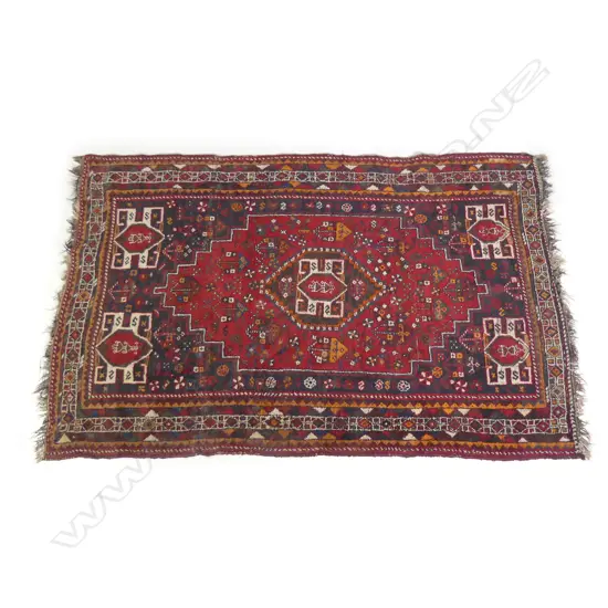 A vintage Hamadan rug