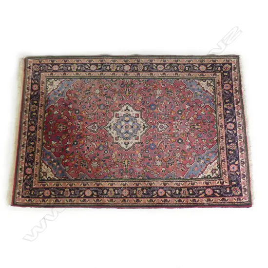An Iranian wool rug
