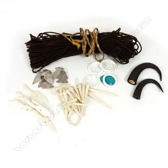 A hank of twin-ply coir cord