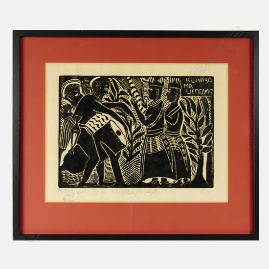 John Ndevasia Muafangejo (S.A. 1943-1987)