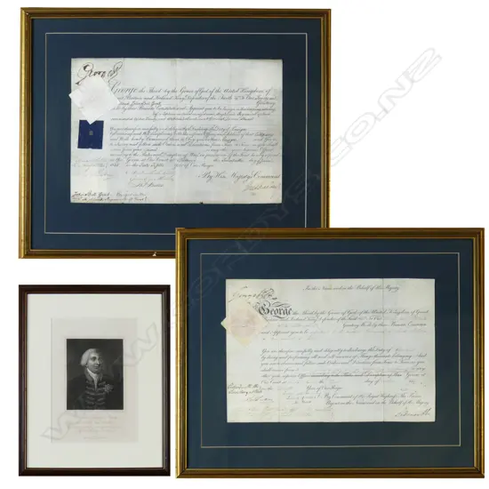Two George III period certificates of appointment