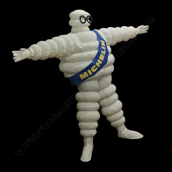 A 1960s Michelin Man promotional inflatable figure