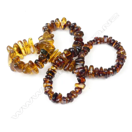 An impressive amber nugget necklace