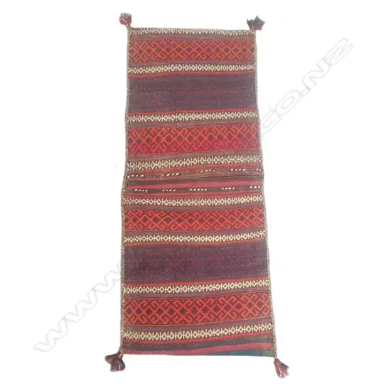 A large kilim saddlebag