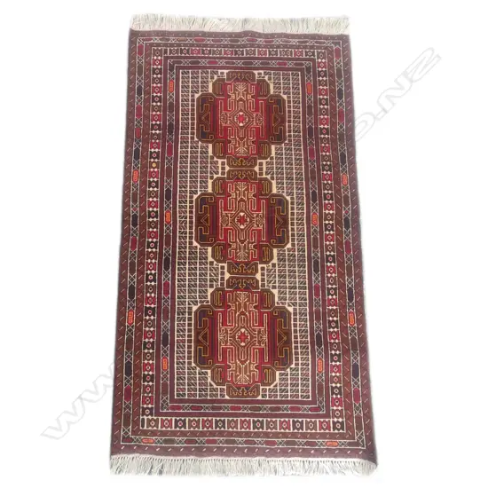 An Afghan Baluchi mat