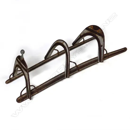 An unusual Middle Eastern camel or dromedary saddle frame