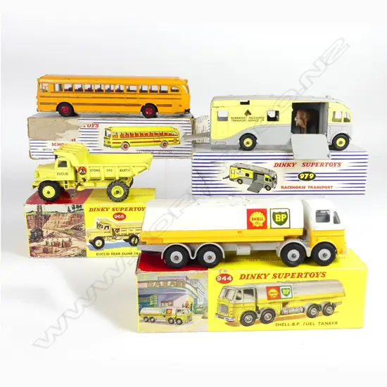 Four boxed Dinky 'Supertoys' model vehicles