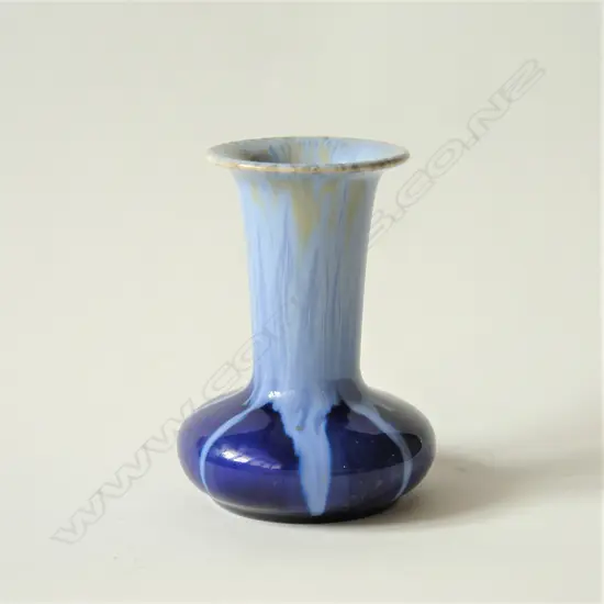 An Aultcliff blue vase