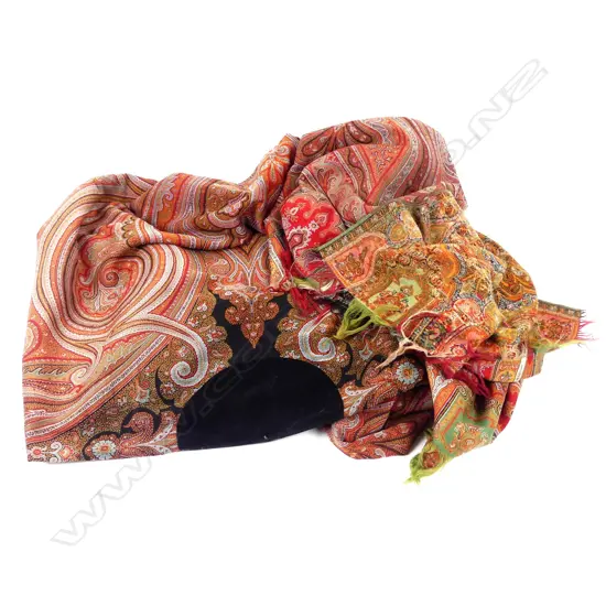 A Victorian Paisley shawl