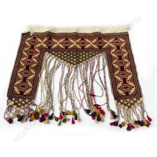 A hand knotted Jhallar