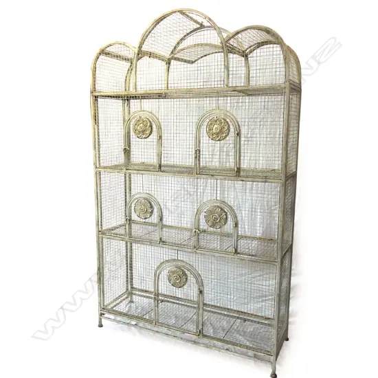 A vintage French pigeon aviary