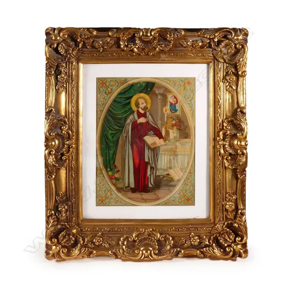 A Victorian religious print