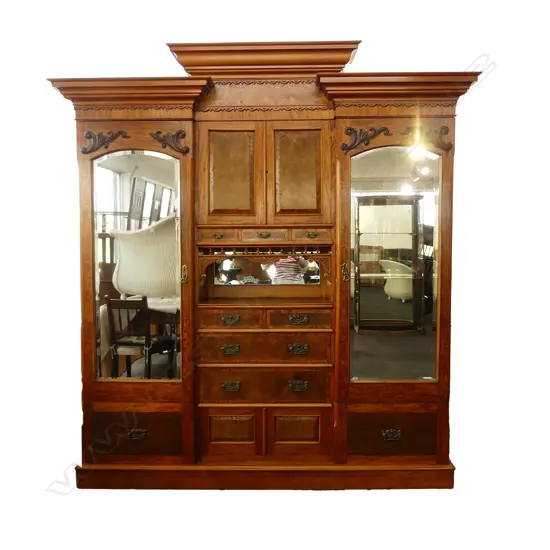 An impressive colonial mottled kauri Beaconsfield