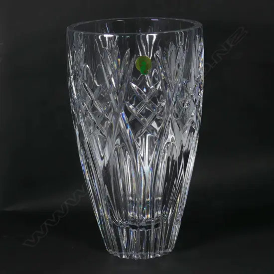 Waterford crystal tall vase