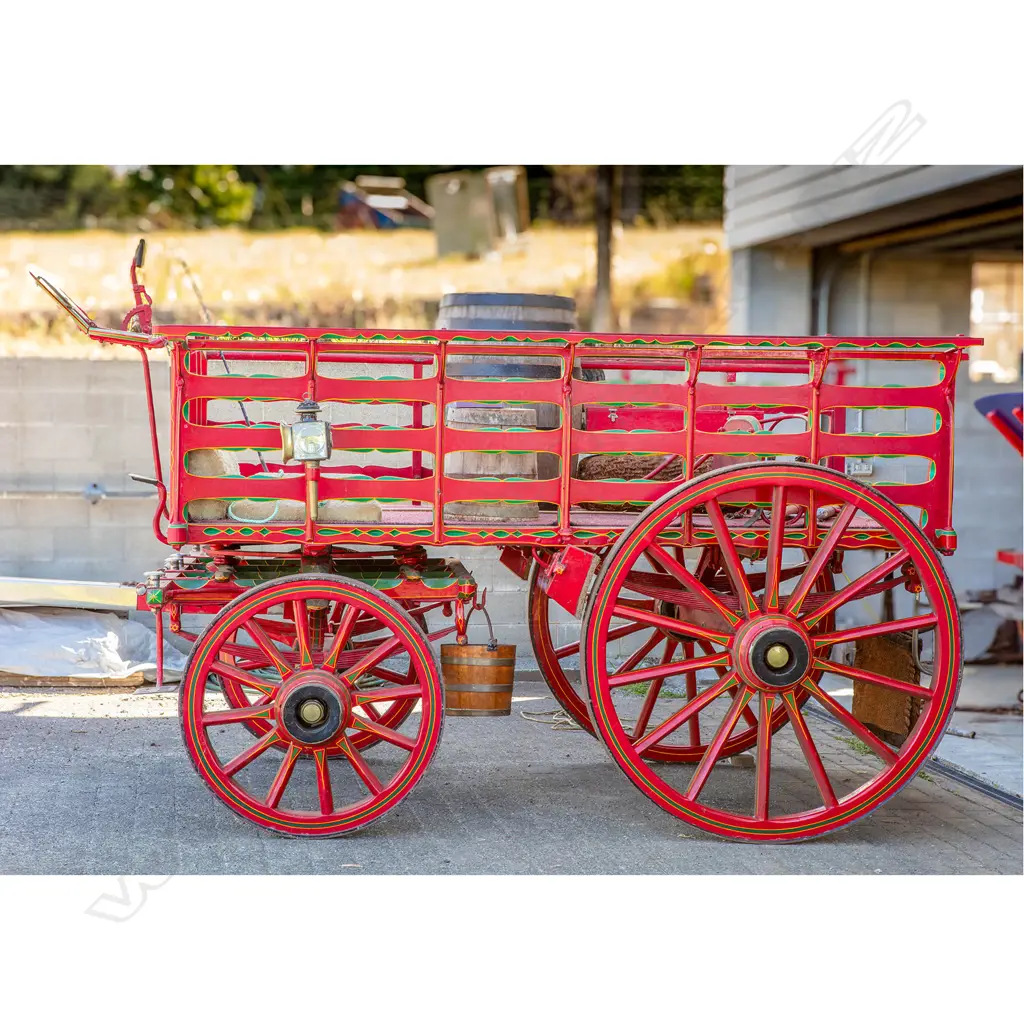 1896 May Brothers (Luton UK) Lion Brewer dray, Image 1++