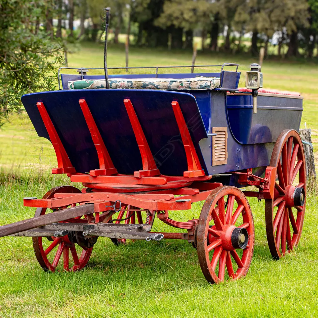 Waggonette - four wheel open carriage, Image 1++