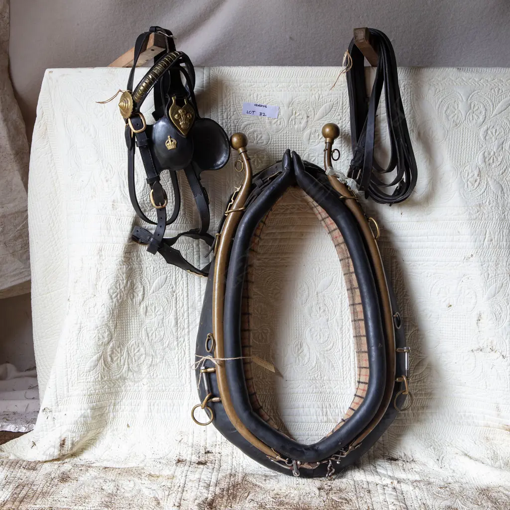 Charles and Diana 'God save the King!' wedding harness, Image 1++