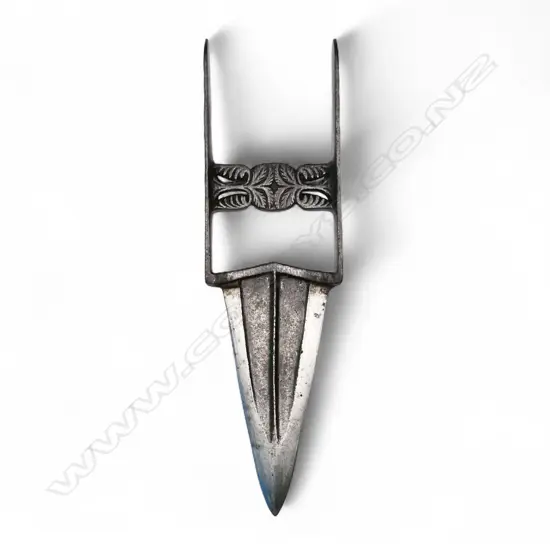 An old Indian Katar punch dagger,