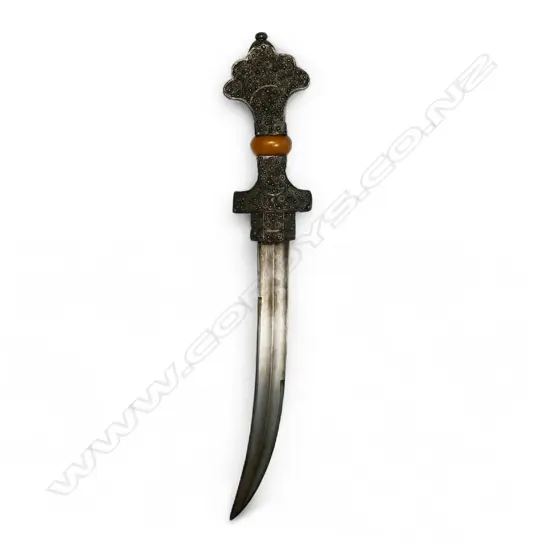 An old North African Moroccan Berber Koummya dagger,
