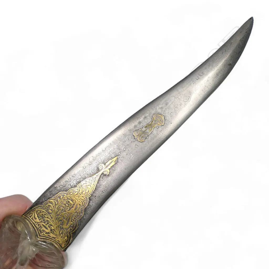 Indo-Persian Damascus dagger, Image 1++