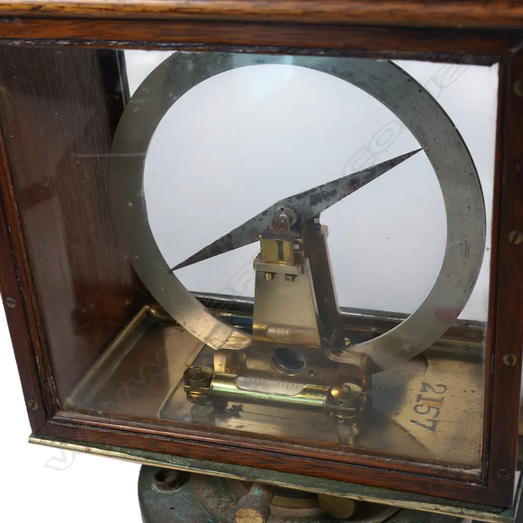 A Victorian c.1875 James How dip-circle, Image 1++