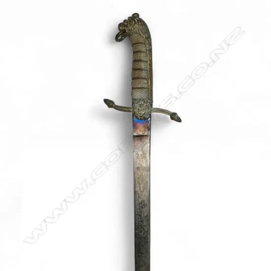 A Victorian Royal Navy midshipman's dirk,