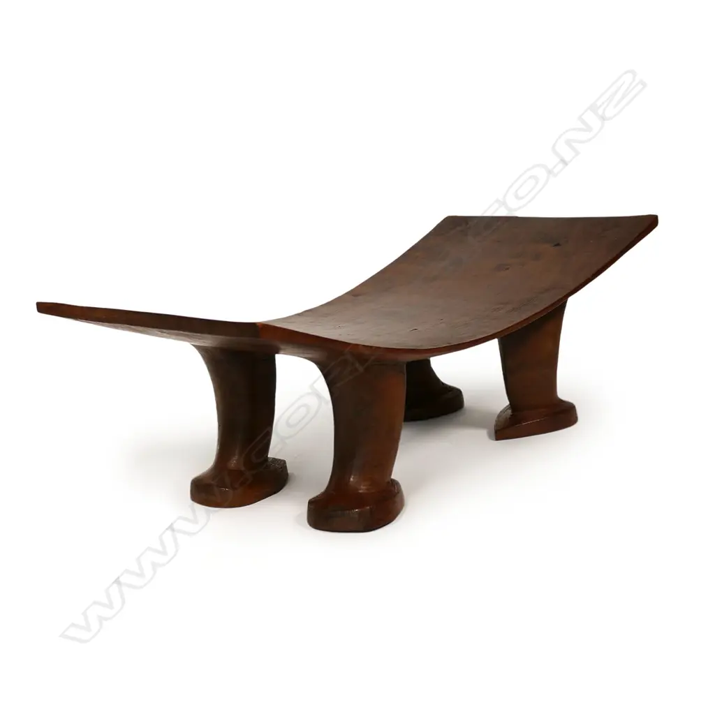 A Cook Island chief's stool (iri or nohora'a), Image 1++