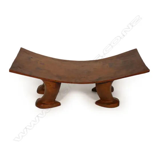 A Cook Island chief's stool (iri or nohora'a),