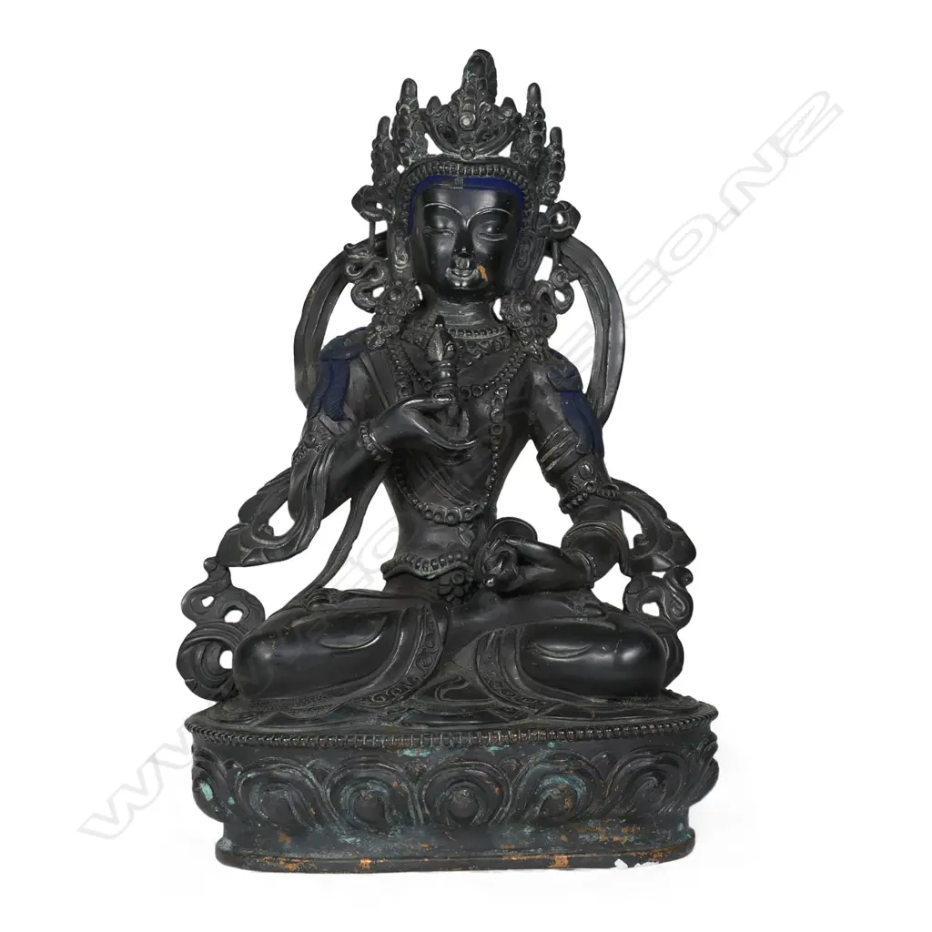 A 19thC Tibetan Vajra Sattva figure, Image 1++