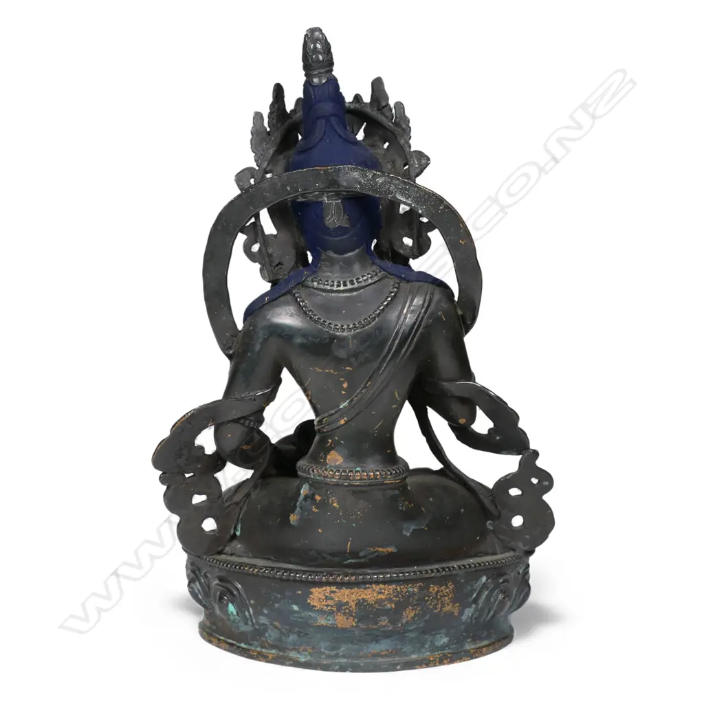 A 19thC Tibetan Vajra Sattva figure, Image 1++