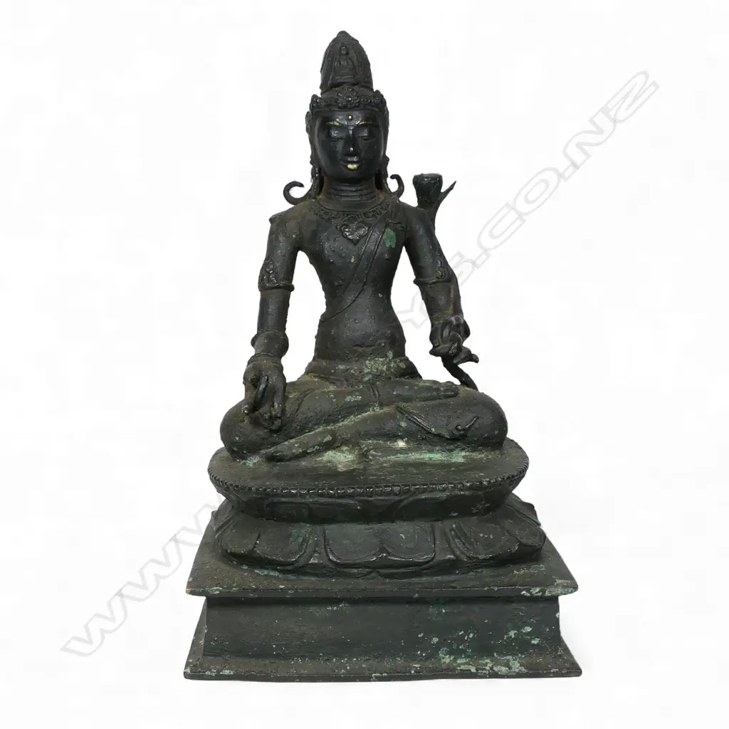 An Indian style bronze Buddha, Image 1++