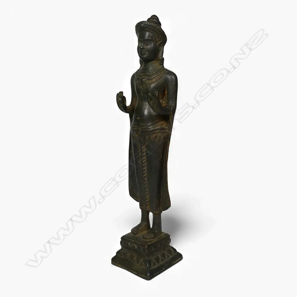 A Khymer bronze Buddha, Image 1++
