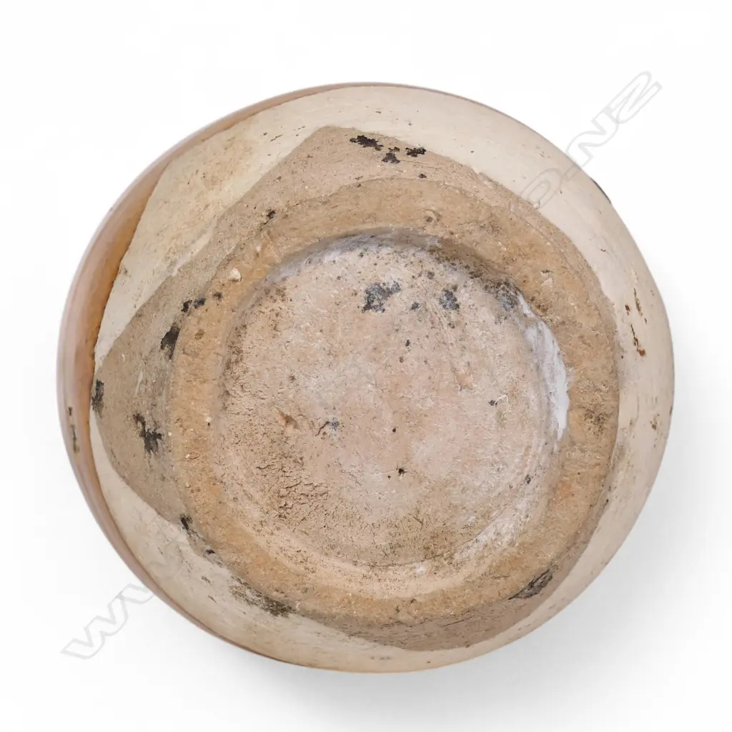 A reputedly old Chinese Liao dynasty wine flask, Image 1++