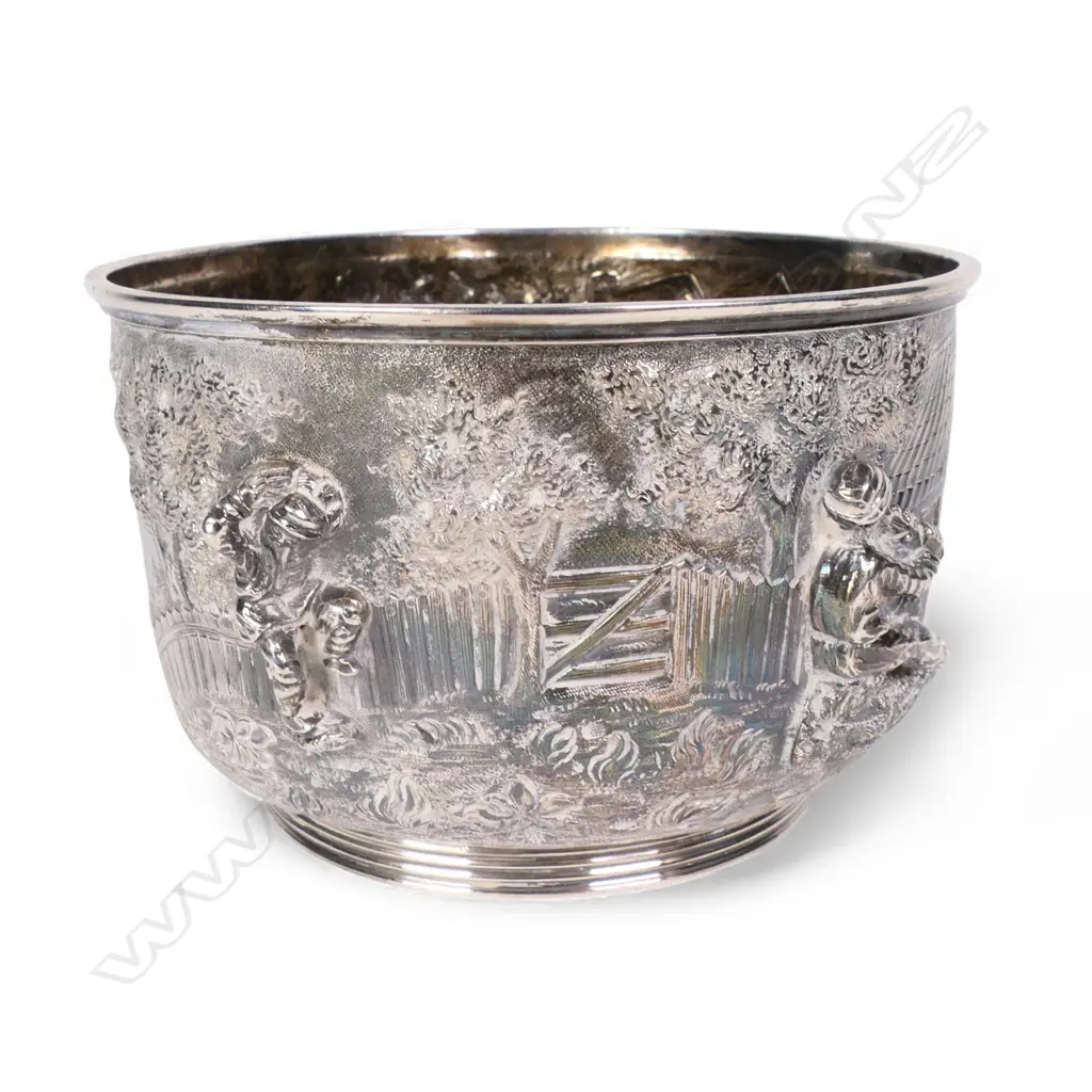 Quality Edwardian heavy silver 'Excelite Croquet Cup', Image 1++