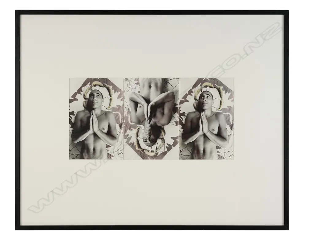 Fiona Pardington (1961-) ‘Triptych of Joseph Makea’, Image 1++