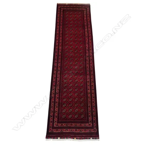 A fine hand-knotted Turkoman runner,