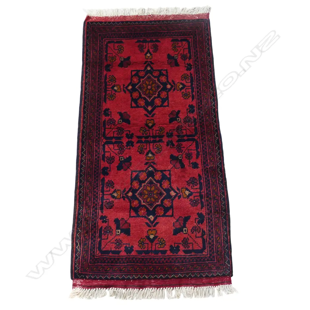 A small hand-knotted Ankhoy rug, Image 1++
