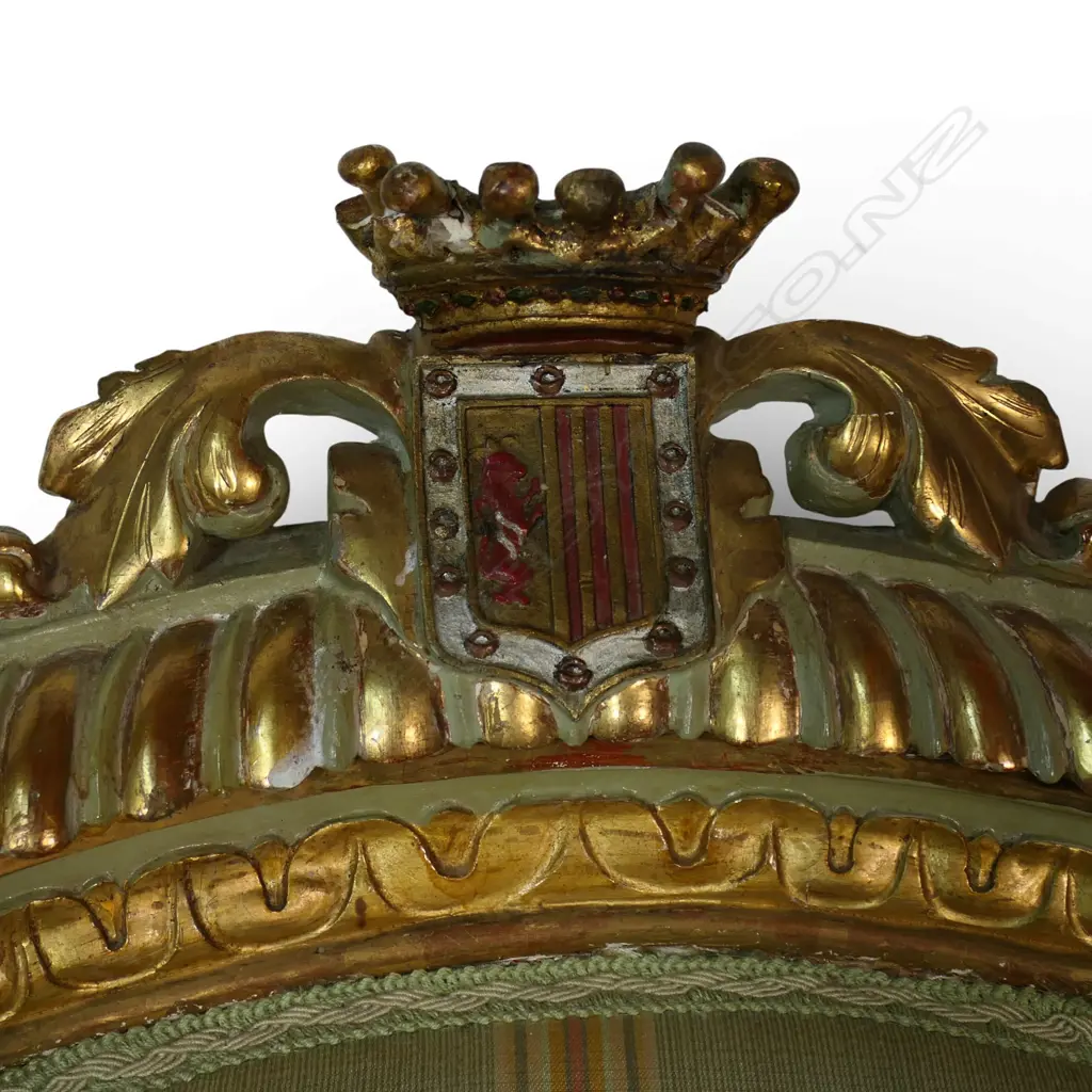 A set of six 19thC French salon chairs, Image 1++